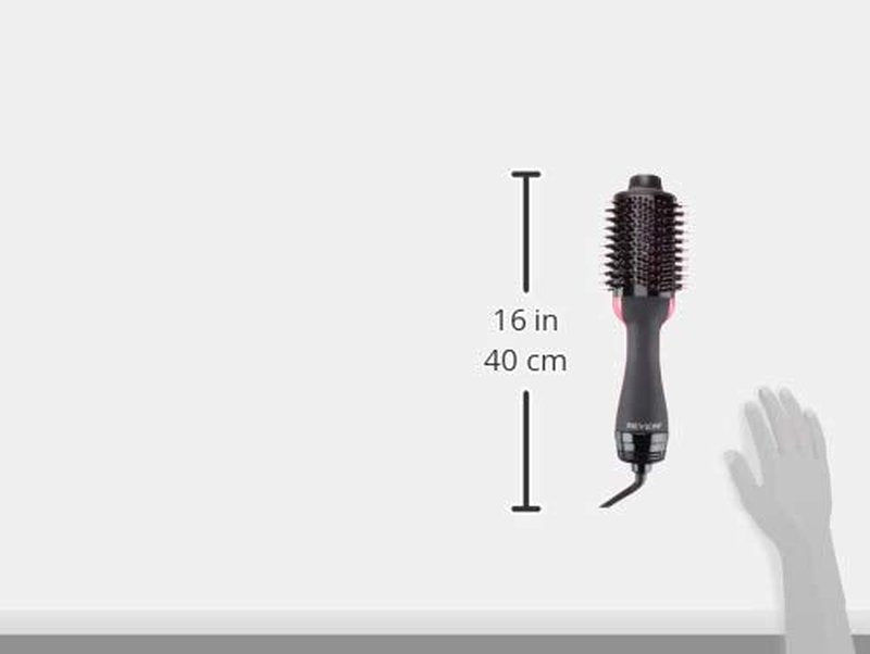 REVLON One Step Hair Dryer And Volumizer Hot Air Brush, Turquoise Volumizer, 1 Count