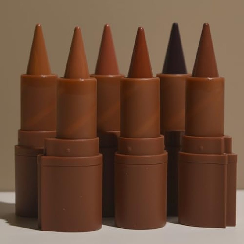 2-in-1 Gradient Lip Liner and Lipstick Lip Combo Set - Achieve Flawless Contour and Gradual Ombre Effect with Easy-to-Use Crayon Form and Cone Tip - Non-Smudging, Long-Lasting (01# Milk Tea, 1)