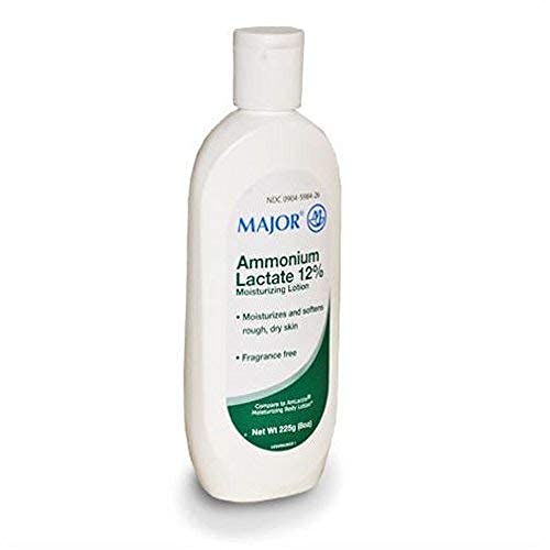 Ammonium Lactate 12% - Moisturizing Lotion for Dry Skin | 8oz, Pack of 2
