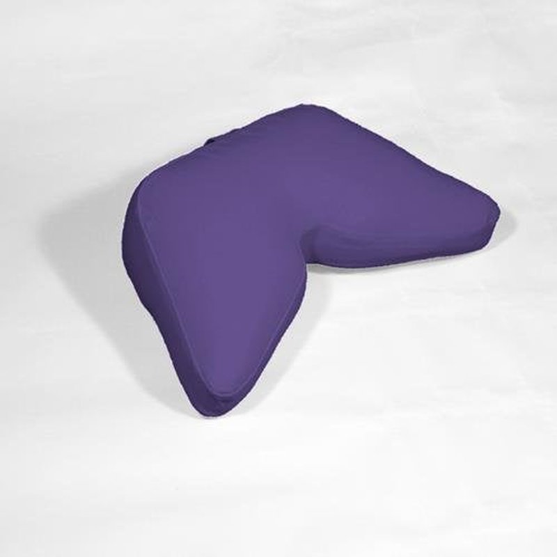 Bubbletastic Cosmic Cushion Meditation Pillow - Regular Size: 22" x 15" x 6.5" (Purple)