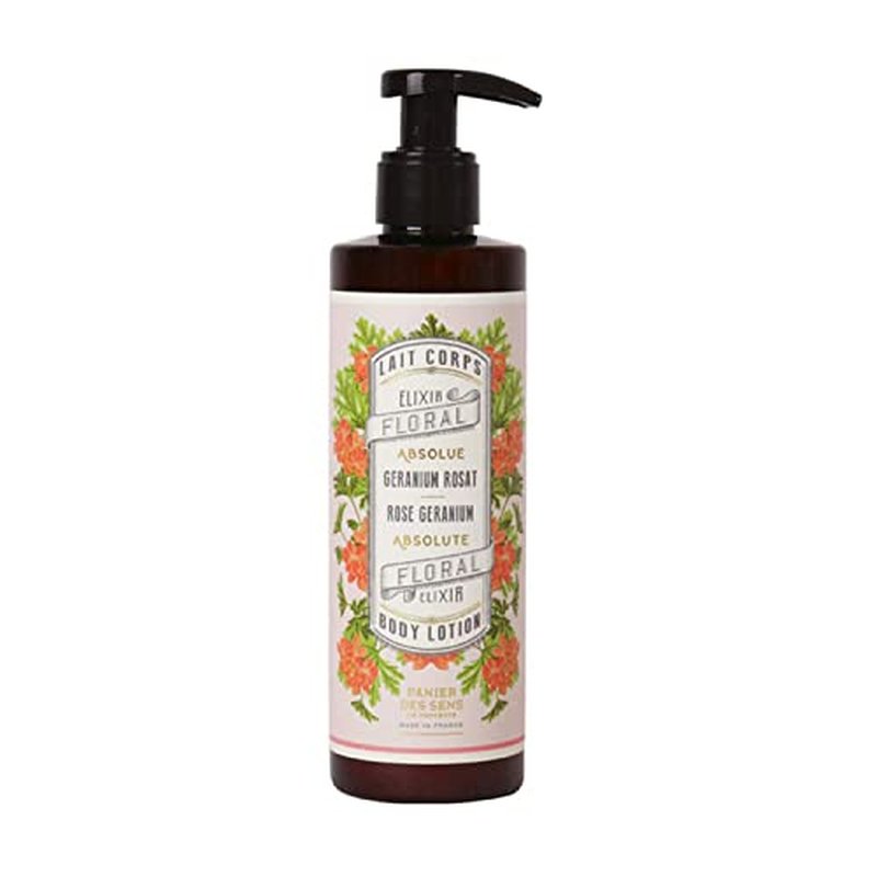 Panier des Sens - Iris Body Lotion for Dry Skin - Hydrating Body Cream for Women - Nourishing Fluid Body Moisturizer with Shea Butter & Olive Oil - 97% Natural Ingredients Body Care - 8.45 Floz