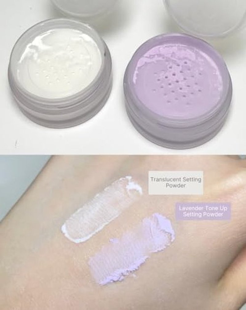Keep In Touch | Young Pairing Sebum Finish Powder | Light & Gentle Setting Powder | Vegan and Cruelty-Free Korean Makeup (Lavender)