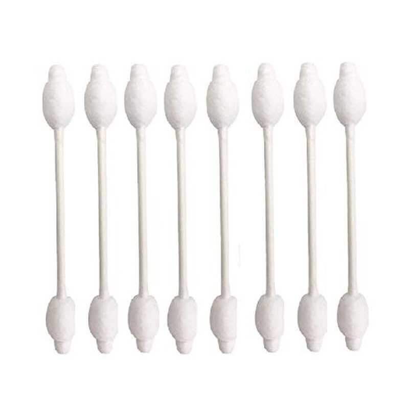 Baby Cotton Swabs, Organic Fragrance and Chlorine-Free Kids Safety Swabs, 100% Biodegradable Gentle Baby Qtips, Hypoallergenic Children Cotton Buds|4 Packs of 55 Swabs (220 Total)
