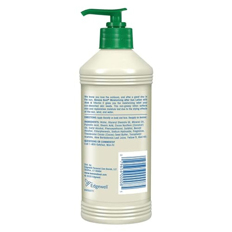 Banana Boat After Sun Lotion Aloe, 16 Fl Oz. (Pack of 2)