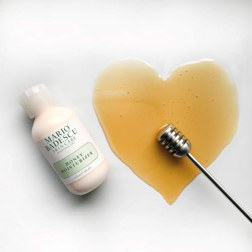 Mario Badescu Rose Water Facial Spray & Honey Moisturizer Bundle | Hydrating Aloe, Herbs & Rosewater Face Mist + Honey-Infused Face Cream for Dry, Sensitive & Combination Skin | Nourishing Daily Moist