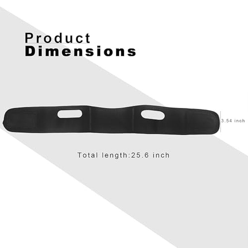 Yuibthr Chin Strap for Sleeping, V Line Lifting Mask, Reusable Face Strap, Jaw Exerciser (Black-Fall Maple Leaf-G)