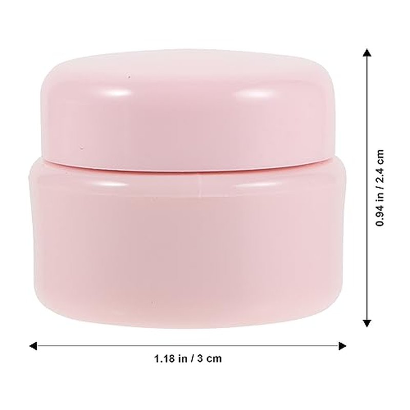 OHPHCALL 1set Cream Box Eye Cream Container Refillable Cream Lotion Containers Face Small Makeup Bag Travel Bottles for Toiletries Drawstring Makeup Bag Make up Sponge Holder Liquid Pp 12pcs