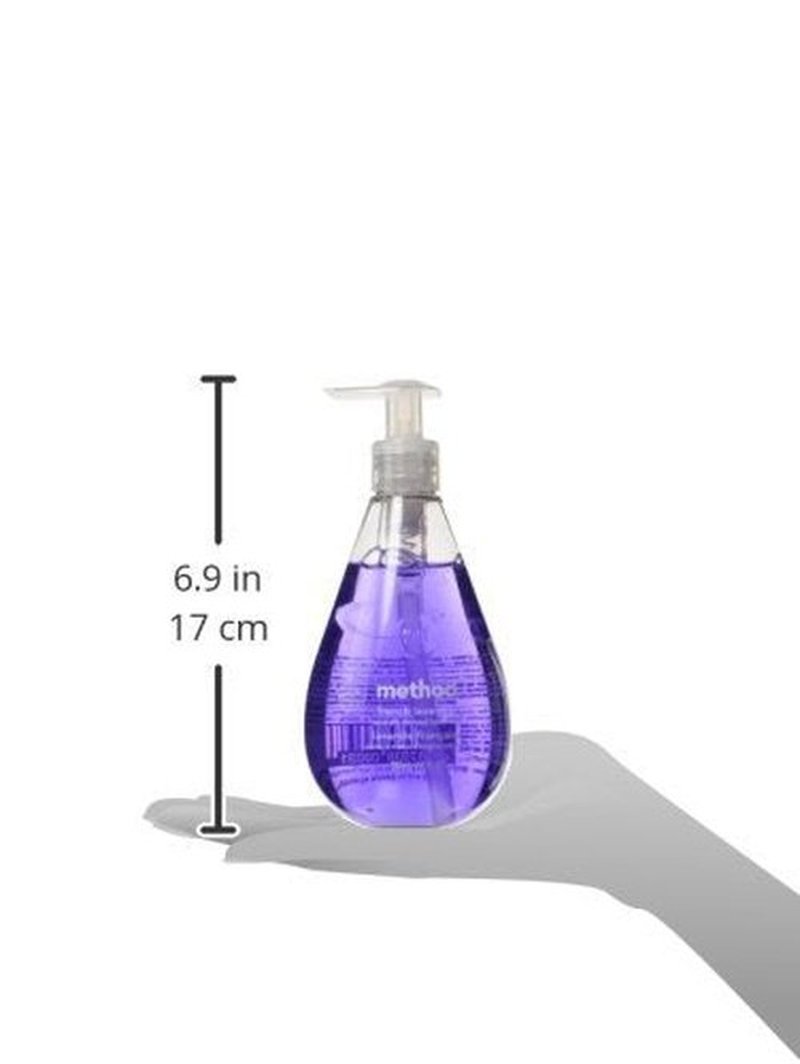 Method Gel Hand Soap, French Lavender, Biodegradable Formula, 12 Fl Oz (Pack of 3)
