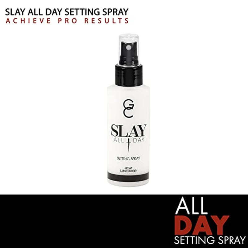 Gerard Cosmetics Slay All Day Makeup Setting Spray | Coconut Scented | Matte Finish with Oil Control | Cruelty Free, Long Lasting Finishing Spray, 3.38oz (100ml)