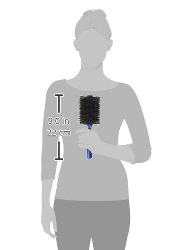 Creative Hair Brushes Italian Ariel Blue 3ME110 Hair Brush, 3.5"