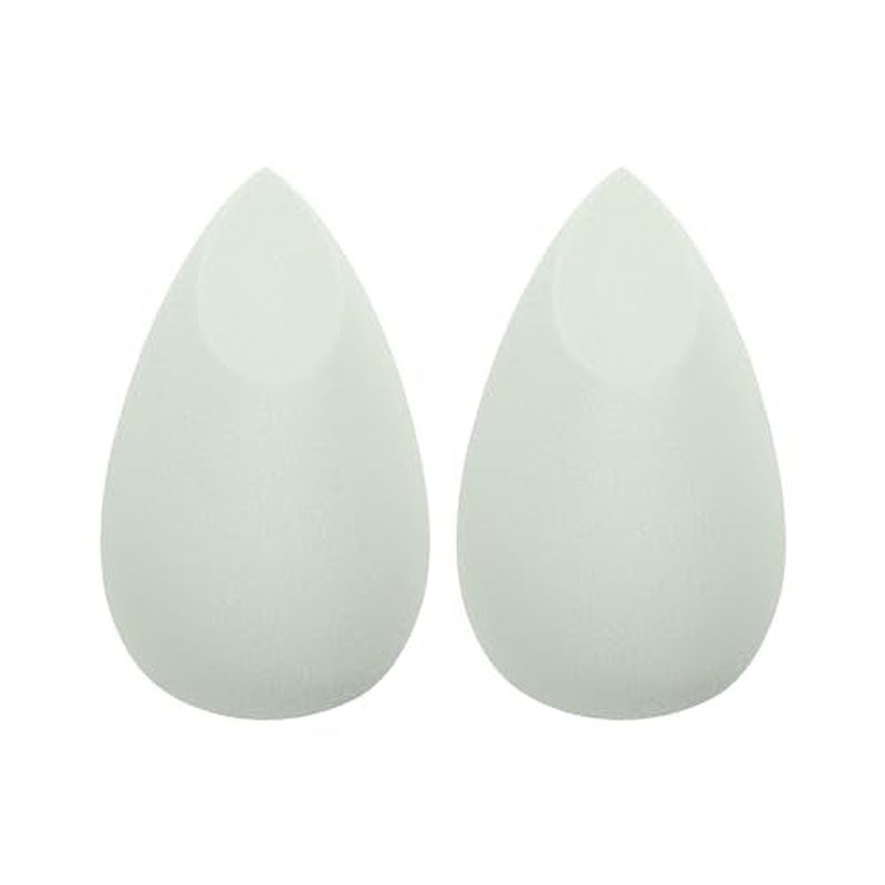 EcoTools Blurring Blender Makeup Sponge Duo, Makeup Blender Sponge For Blurred Skin, For Liquid & Cream Foundation, Cloud Coverage Memory Foam, Eco Friendly & Latex Free, Cruelty-Free & Vegan, 2 Count