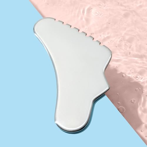 Sacheu Stainless Steel Body Gua Sha - Muscle Scraper, Fascia, Scar Tissue, Body Sculpting, Scraper Tool for Massage and Lymphatic Drainage, Deep Tissue Muscle Scraping