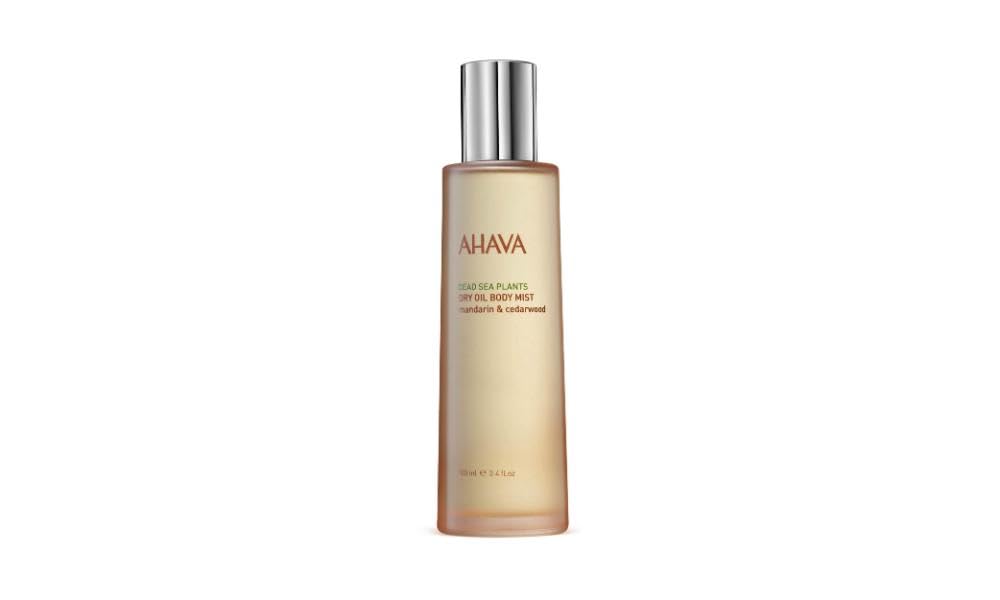 AHAVA Dead Sea Plants Dry Oil Body Mist, Cactus & Pink Pepper, 3.4 Fl Oz
