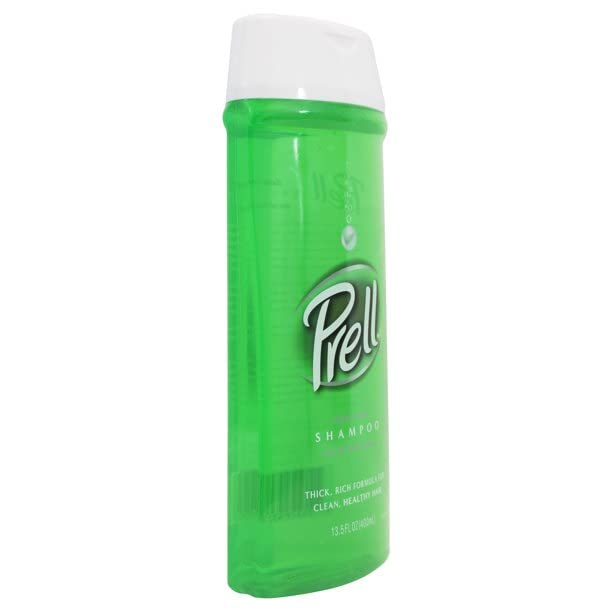 Prell Shampoo, Classic Clean 13.5 Fluid Ounce, 5 Count.