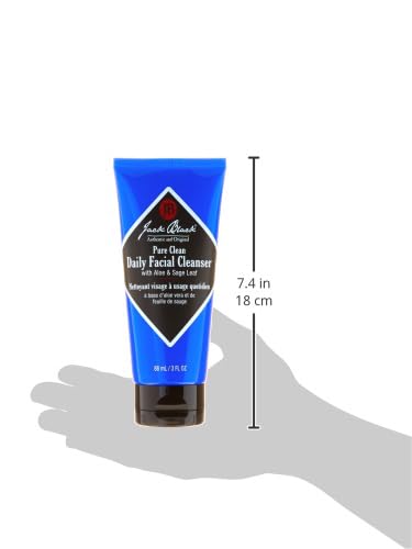 Jack Black Pure Clean Facial Cleanser Road Warriors, 3-pack