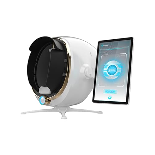 FXNFXLA 3D Skin Analyzer Machine Professional, Facial Moisture Analyzer Beauty Equipment Skin Detector with LCD Display Screen, for Skin Care Home Use