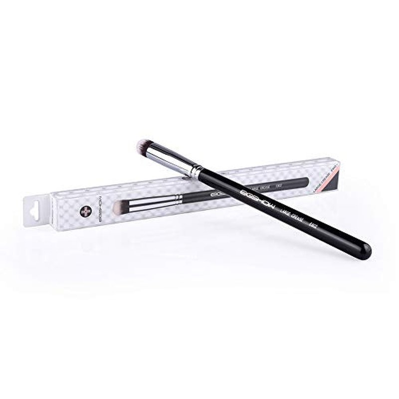 Crease Eyeshadow Brush, Eye Makeup Brush EIGSHOW Precision Eyeshadow Kabuki Brush for Smokey Eye,All Over Eye Make Up Brush(Crease Eyeshadow Brush) E802 Black