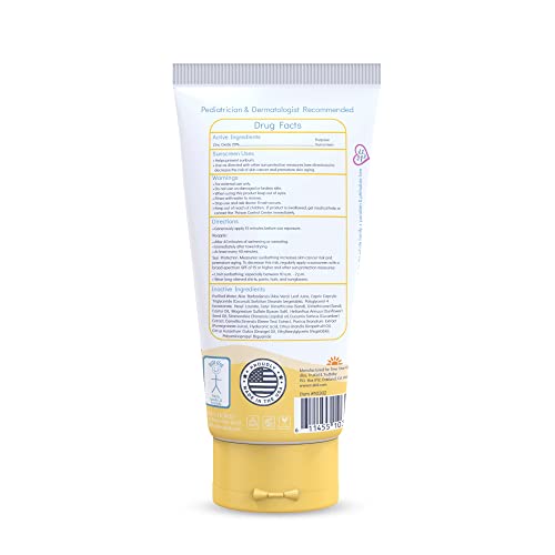 TruKid Daily SPF30 Face Sunscreen Citrus 3.4oz Baby Sunscreen, Natural Ingredients Kids Sunscreen, Reef-Friendly Travel Size Sun Screen, Beach Defense Sunscreen for Kids, Toddlers, Babies & Adults