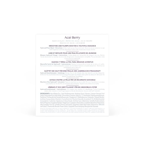 FOREO UFO Activated Mask Treatment for Anti-Aging, Acai Berry, 0.21 Oz, Pack of 6