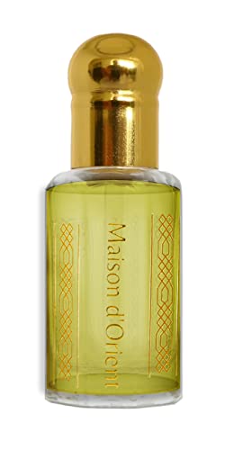 Anfas 12 mL Perfume Oil for Women and for Men in Traditional Attar Style Cologne. Great Gift Party Favor and Body Oil