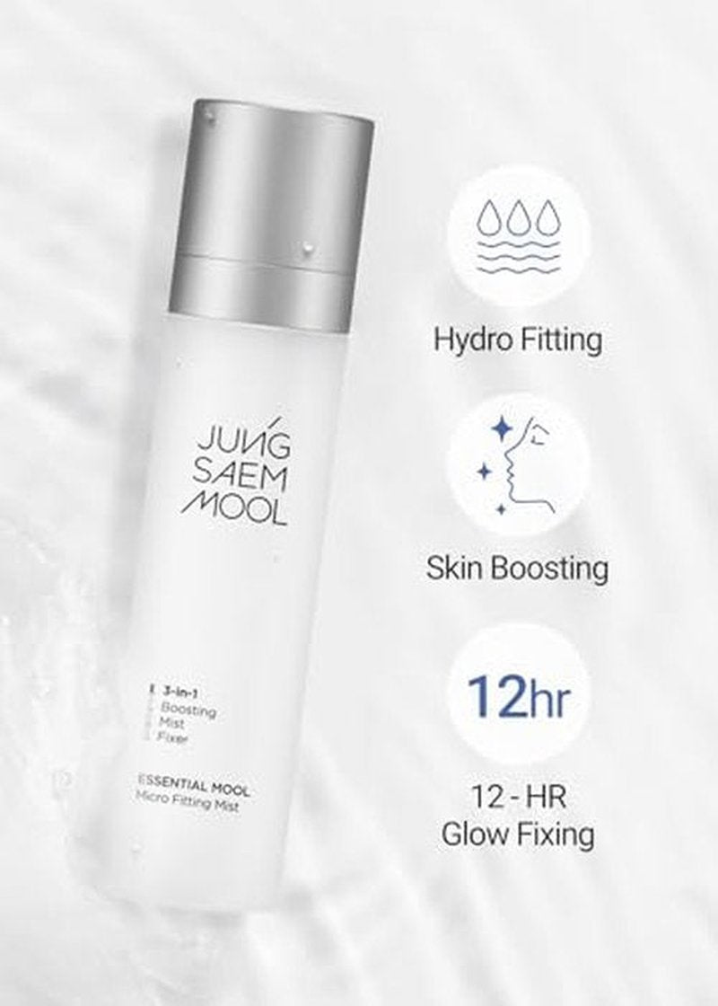 [JUNGSAEMMOOL OFFICIAL] Essential Mool Micro Fitting Face Mist (55ml) | Facial Spray | Hydro Fitting | Skin Boosting | Glow Finish