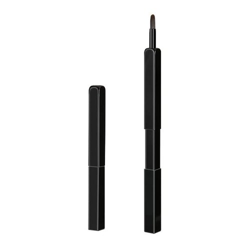 Exquisite Professional Lip Brush Applicators-Retractable Lipstick Brushes- Lipstick Gloss Makeup Brush Tool For Women and Girls (Two-Head-Gold)