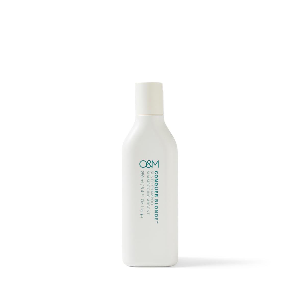 O&M Conquer Blonde Shampoo, Silver Purple Shampoo for Blondes, Grey, Silver Hair, Organic Desert Lime, Vegan, Sulfate Free, Australian Made, Non Toxic Purple Shampoo for Grey Hair, 250ml