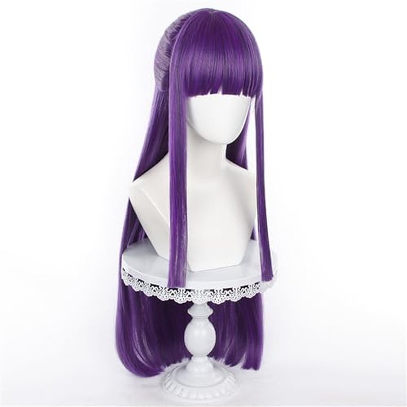 Mystylecos Frieren at the Funeral Fern wig Cosplay Heat Resistant Synthetic Halloween Theme Party Cosplay Wigs with Free Wig Caps