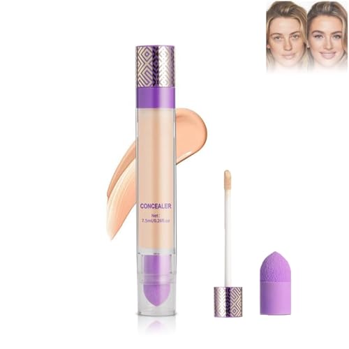 DIAONI Concealer, Coverage Concealer, Concealer Stick Full Coverage, Lightweight Concealer Stick, Foundation Concealer Stick, Waterproof Long Lasting Concealer, Correcting Concealer Stick (#1)