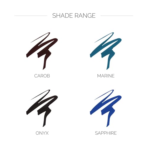 OFIR Eye Edge Liquid Eyeliner Pen | Waterproof Ultra Matte Formula, Soft Tip for Precise Application | Smudge Proof Eyeliner with Easy Flow Design | Deep Rich Brown (Carob) | 0.04 Fl Oz