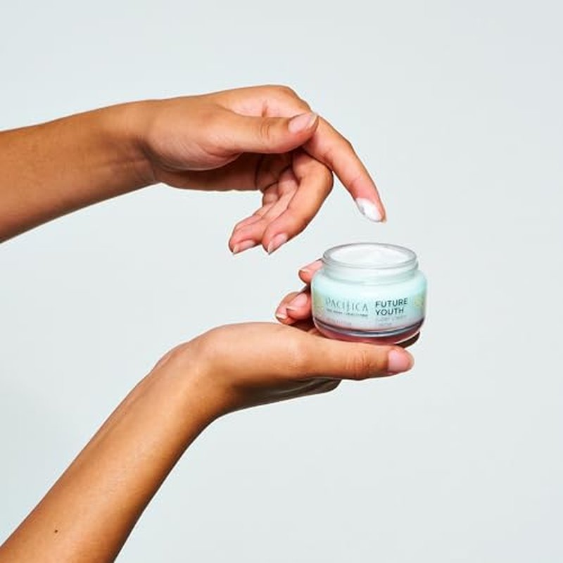 Pacifica Future Youth Super Cream, Daily Face Moisturizer, Skincare, Hydrating, Aging Skin, Lightweight, Firming Cream, Face Cream, For Aging and All Skin Types, Vegan, 1.7 fl oz (1 Count)