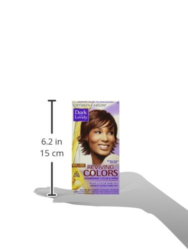 Dark and Lovely Reviving Colors Nourishing Hair Color, Spiced Auburn 393 - SoftSheen-Carson