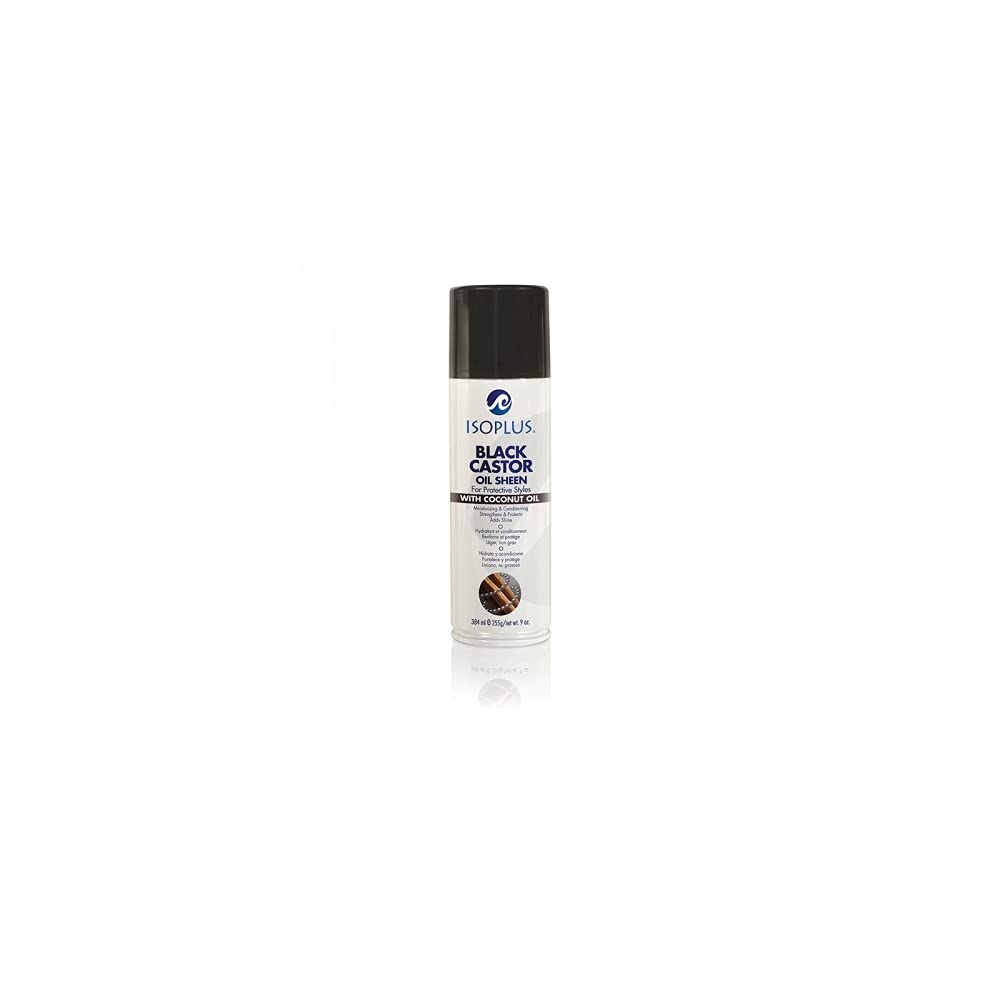 Isoplus Black Castor Oil Sheen (Pack of 2)