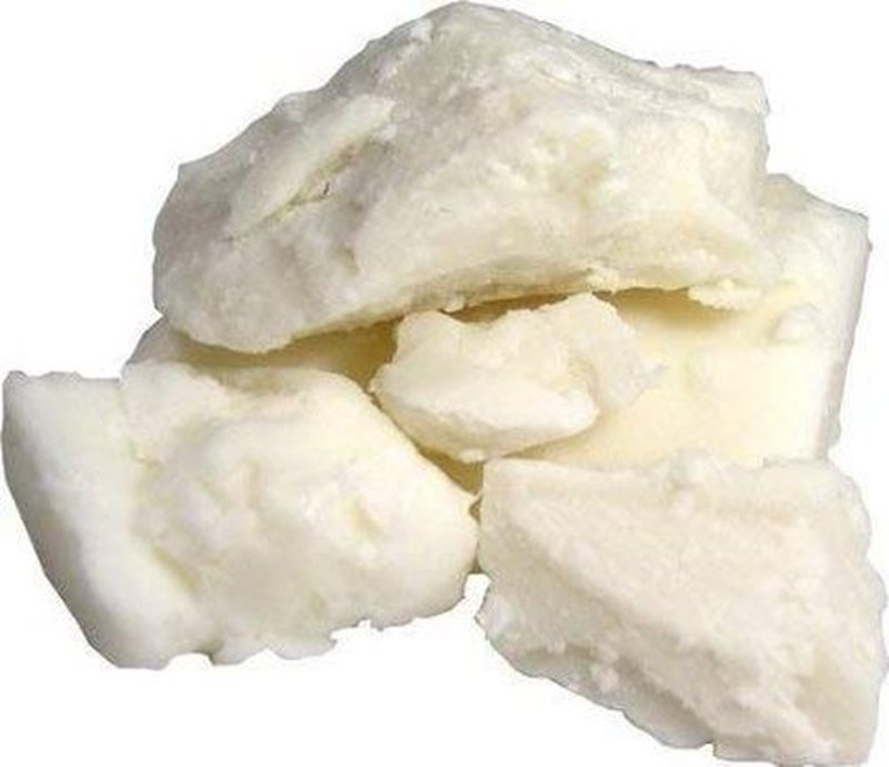 Caribbean Coastal Delights Unrefined Raw Shea Butter - 2 lb - Ivory - Ghana Africa