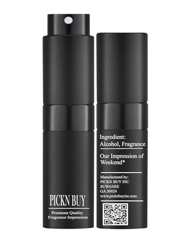 PICKN BUY Luxury Perfume for Women 0.34 Fl oz, Scent Compatible to Burb. Weekend Perfume, Made in USA, Long-Lasting Spray Comes in Refilable Bottle
