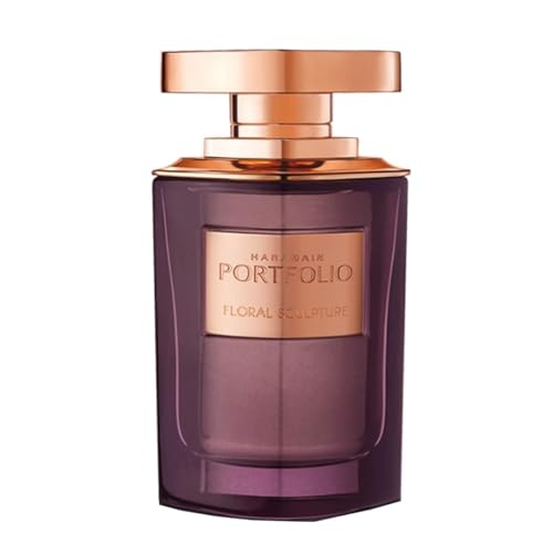 Al Haramain Portfolio Floral Sculpture for Unisex - Arabian Perfume for Women & Men - Long Lasting Fragrance with Bergamot, Cedarwood, Sandalwood - Arabic Cologne - Eau de Parfum - 2.5 oz EDP Spray