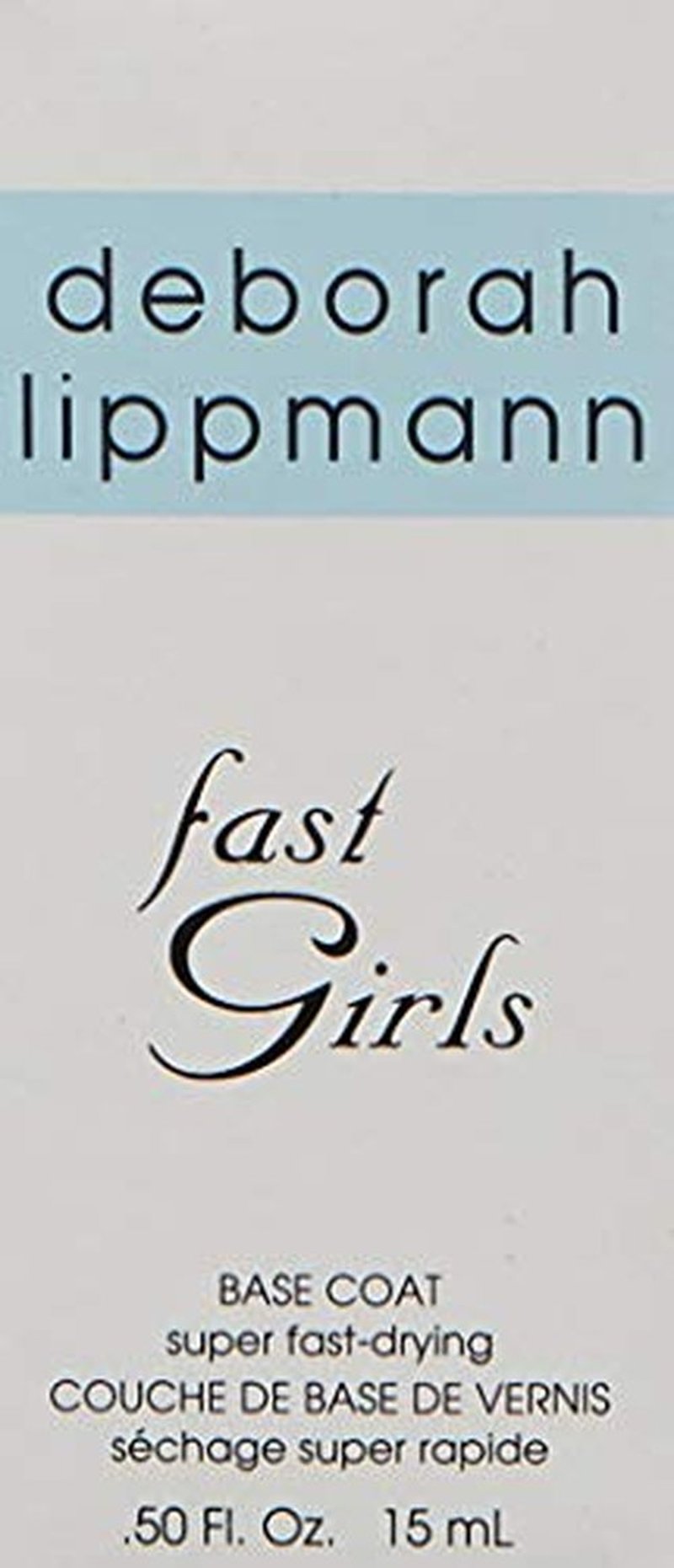 Deborah Lippmann Base Coat, Fast Girls, 0.5 fl. oz