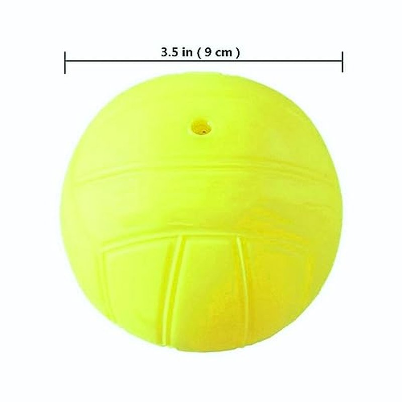 Aolowewin Glow in The Dark Spike Replacement Balls, Roundnet Game Balls - Play at Night, Light Up for 20~30 Minutes (3X Glow Balls)