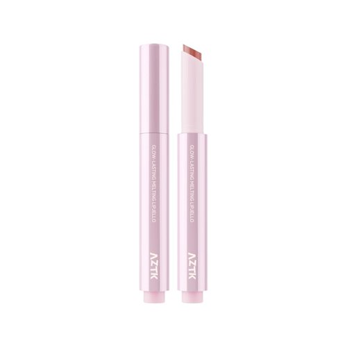 ChongTai 1 PC AZTK Long Lasting Melting Jelly Mirror Effect Solid Moisturizing Lipstick, Jelly Lipstick, Mirror Effect Solid Lip Glaze, Lip Plumper Lipstick (W03, 1.9g)