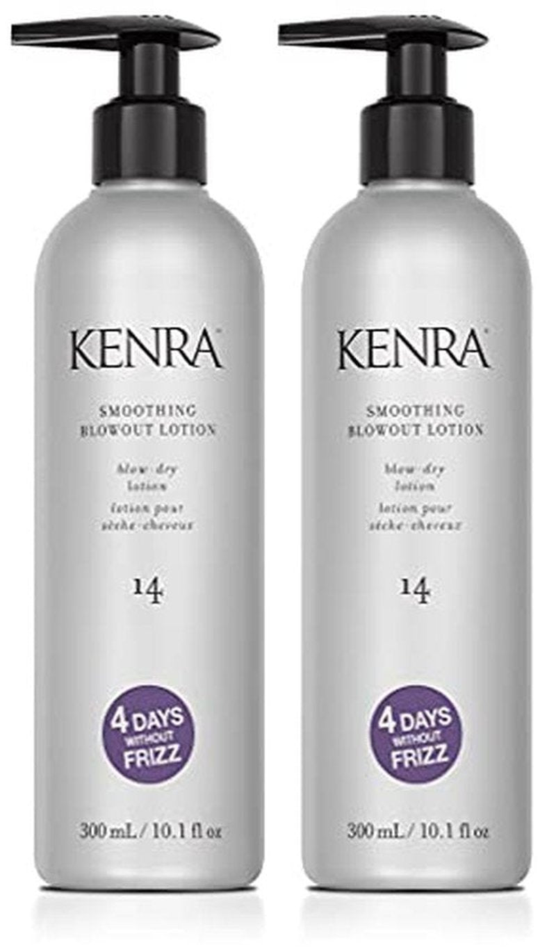 Kenra Smoothing Blowout Lotion 14 | Ultra-Fine Blowout Spray | Medium To Coarse Hair | 10.1 fl. Oz (2-Pack)