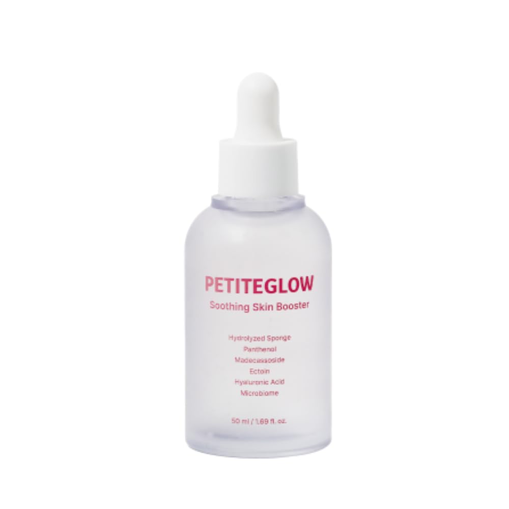 CLABIANE PETITEGLOW Soothing Skin Booster Serum for Ultrasound Skincare Device - Activation Hydration Conductive Clear Ampoule for Facial Massager Lightweight, Non-greasy Formula Korean Skincare