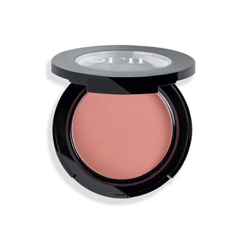 OFIR Elation Powder Blush – Buildable & Highly-Pigmented, Line-Blurring Formula for a Smooth Finish | Apricot - Subtle Peach Shade, 0.13 oz | Long-Lasting, Lightweight Blush Powder