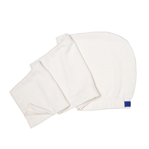 Aquis Flip Hair-Drying Tool, 2023 Allure Best of Beauty Award Winner, Water-Wicking, Ultra-Absorbent Recycled Microfiber (Pearl)