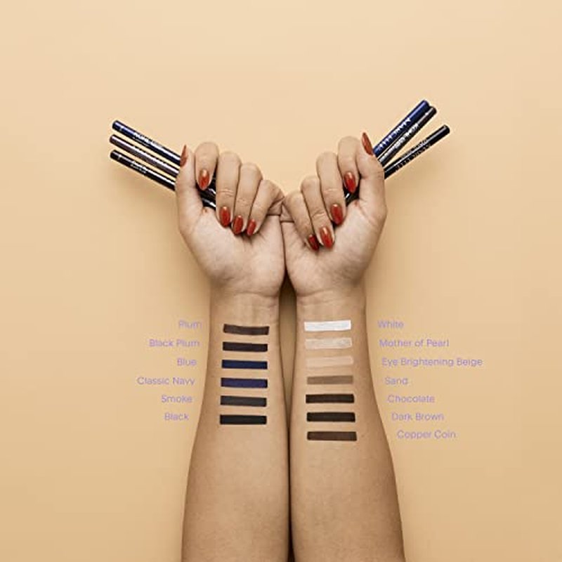 Marcelle Kohl Eyeliner, White, Eye Pencil, Long-Lasting, Waterproof, Intense Colour, Fragrance-Free, Hypoallergenic, Recognized by CDA, Cruelty-Free, 0.04 Oz.