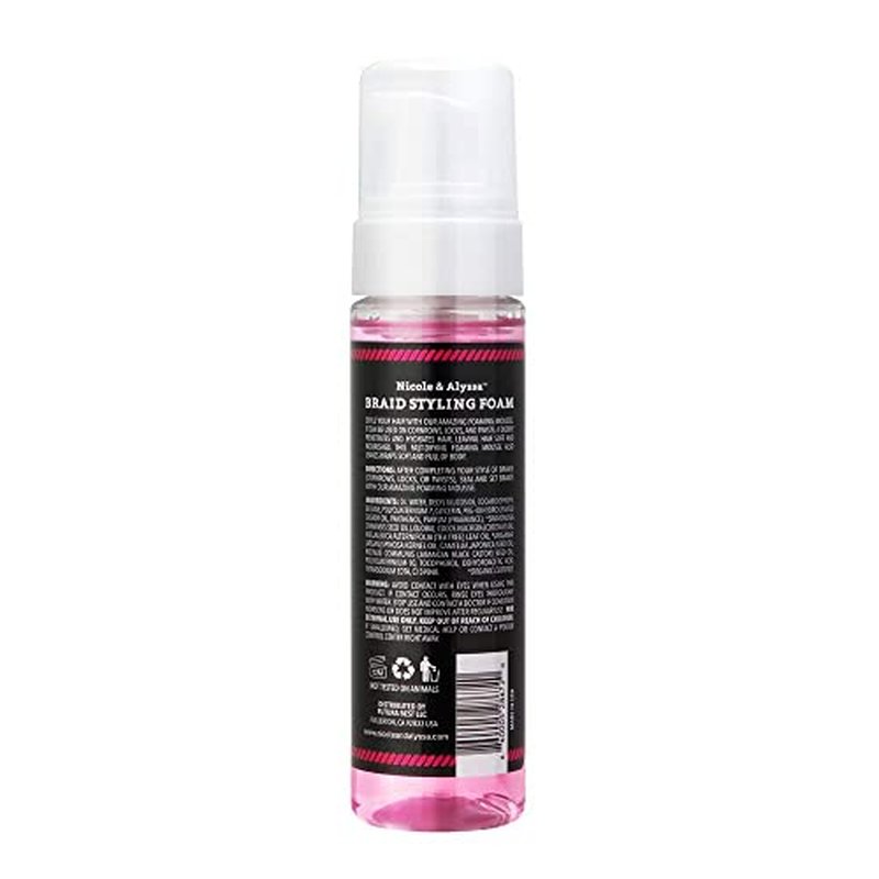 Nicole & Alyssa - Braid Styling Combo (Foam 7.2oz + Gel 4oz)