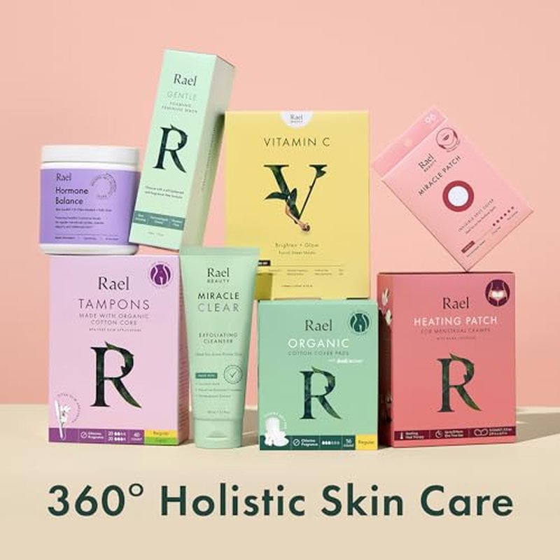 Rael Pimple Patches, Miracle Invisible Spot Cover - Hydrocolloid Acne Pimple Patches for Face, Blemishes and Zits Absorbing Patch, Breakouts Treatment Skin Care, Facial Stickers, 2 Sizes (24 Count)