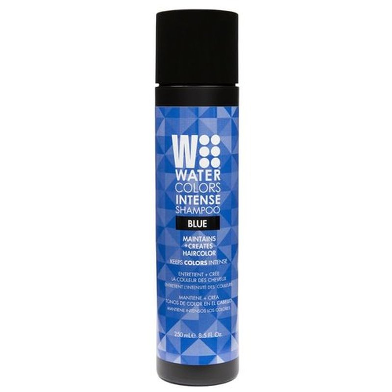 Watercolors Intense Color Depositing Shampoo, Semi Permanent Hair Color 8.5 fl oz - BLUE