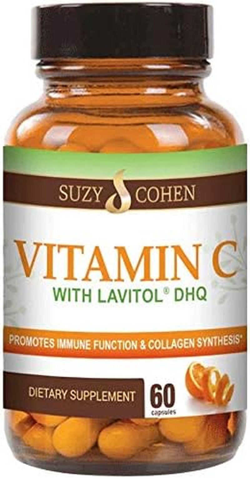 Natural Vitamin C from Acerola Cherry - Whole-Food Formula with Dihydroquercetin & Bioflavonoids | 250 mg, 60 Capsules