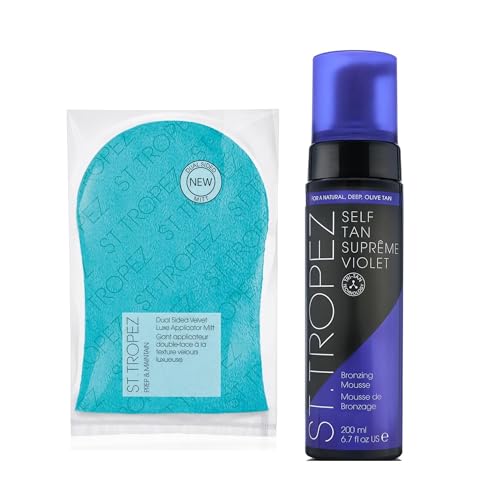 St.Tropez Self Tan Dark Bronzing Mousse, Vegan, Natural & Cruelty Free, 6.7 Fl Oz