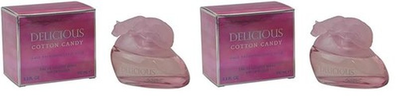 Gale Hayman Delicious Cotton Candy 100ml 3.3oz EDT Spray (Pack of 2)